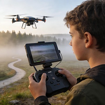 5.5-inch LCD Display Module Application Solution for Civilian Drone Toys